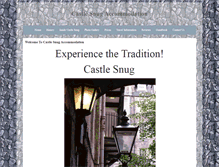 Tablet Screenshot of castlesnug.com